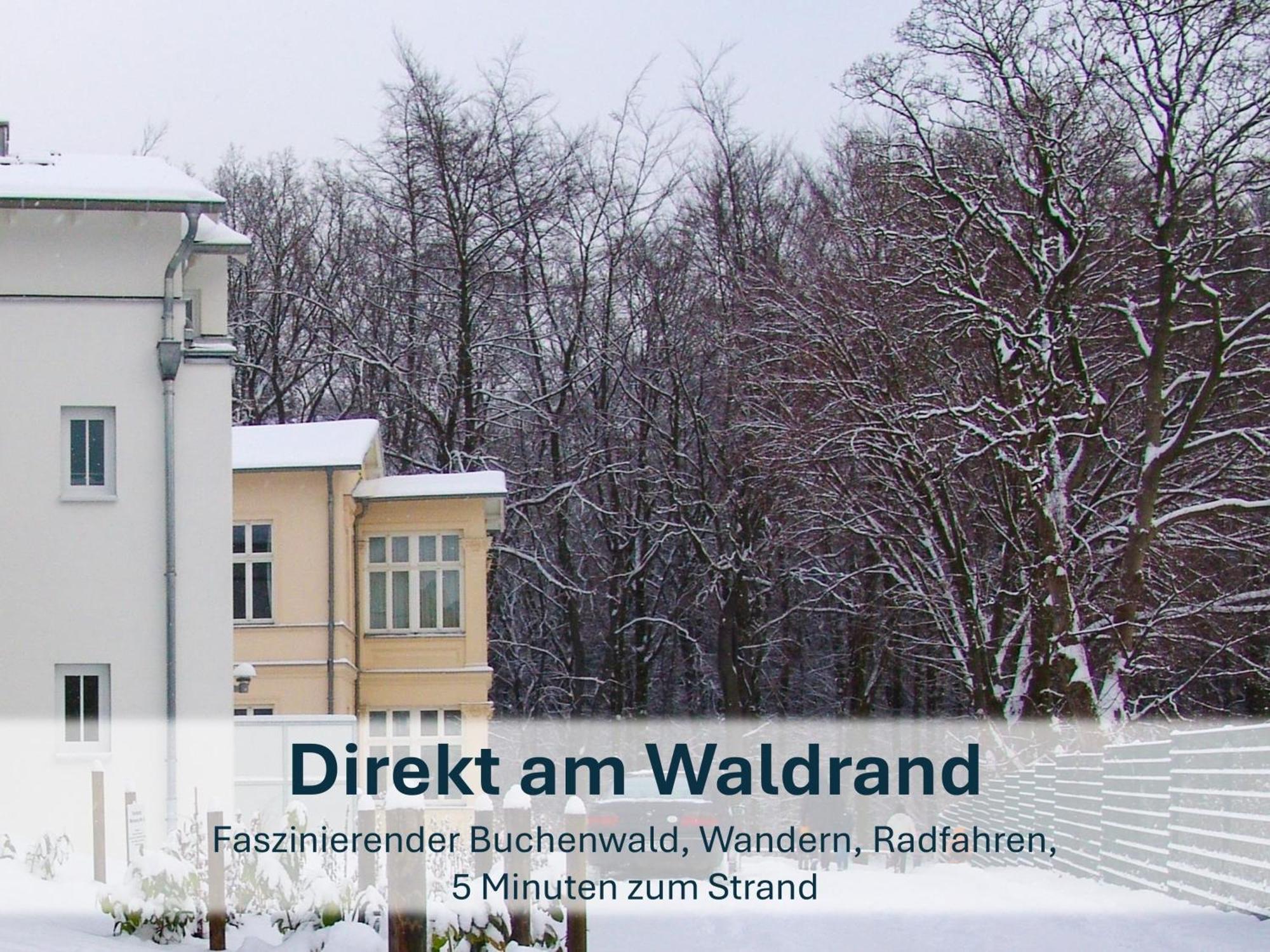 Paradies-Ambiente - Strandnah, Sauna, Kamin, Hundefreundlich Zinnowitz Exteriér fotografie