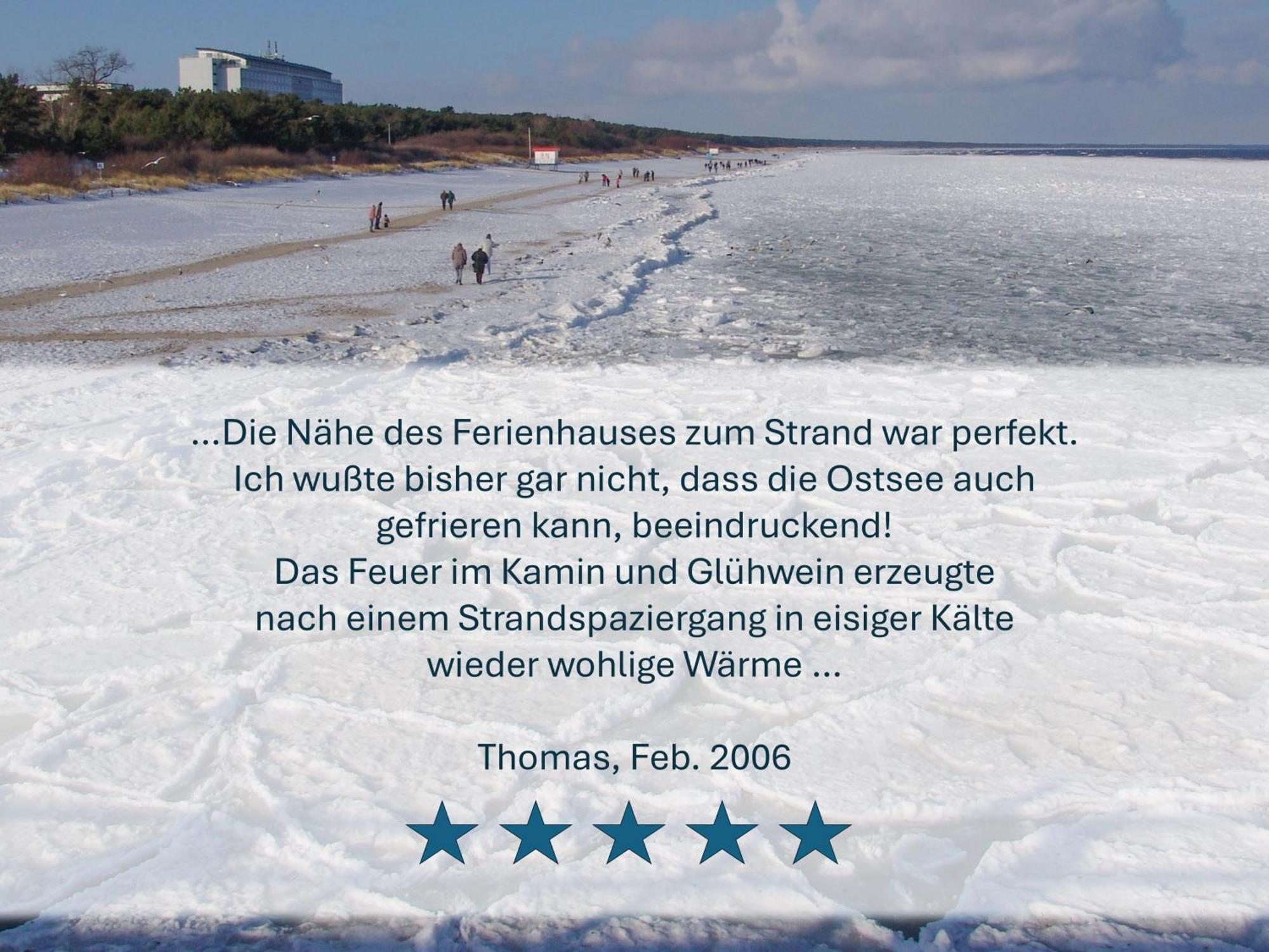 Paradies-Ambiente - Strandnah, Sauna, Kamin, Hundefreundlich Zinnowitz Exteriér fotografie